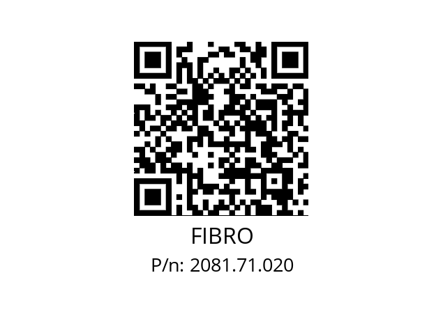   FIBRO 2081.71.020