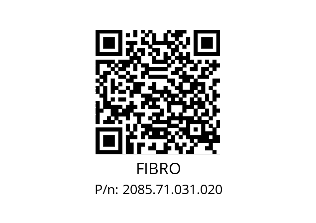   FIBRO 2085.71.031.020