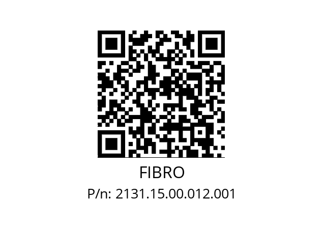   FIBRO 2131.15.00.012.001