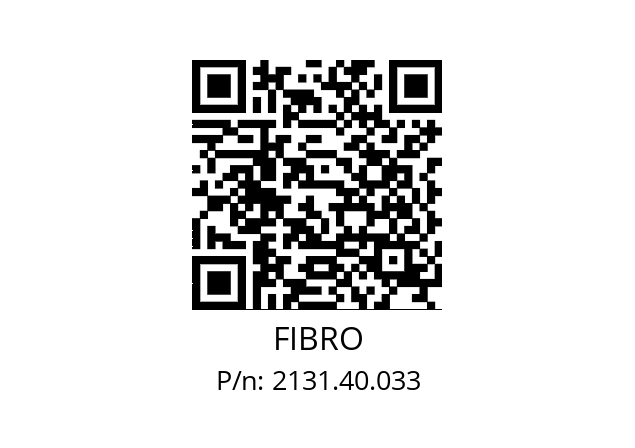   FIBRO 2131.40.033