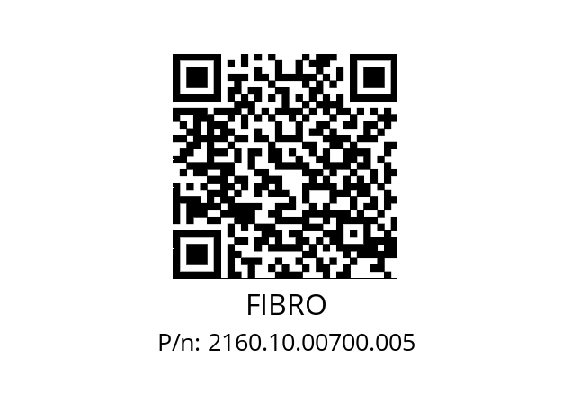   FIBRO 2160.10.00700.005