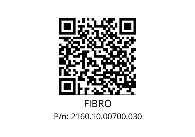   FIBRO 2160.10.00700.030