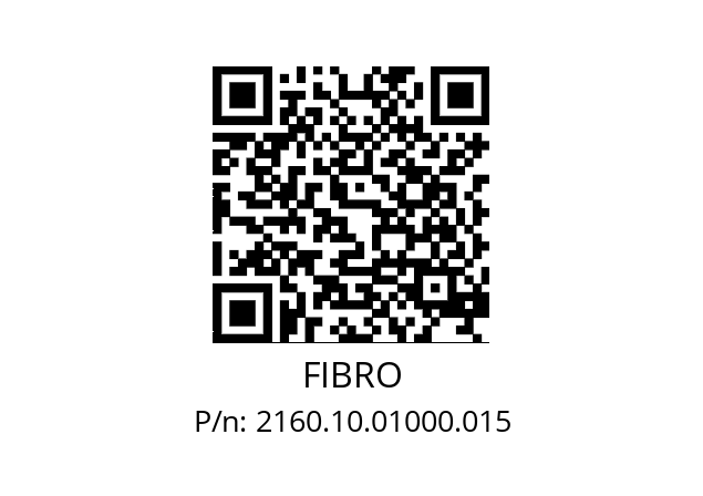   FIBRO 2160.10.01000.015