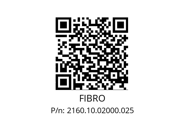   FIBRO 2160.10.02000.025