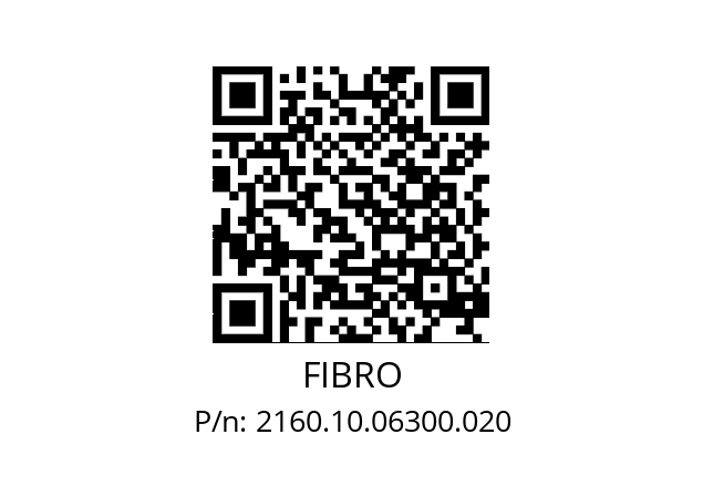   FIBRO 2160.10.06300.020