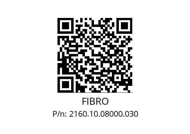   FIBRO 2160.10.08000.030