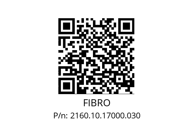   FIBRO 2160.10.17000.030