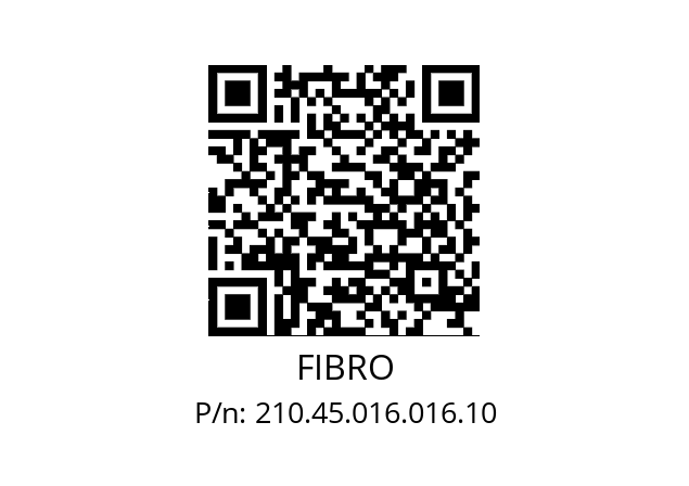   FIBRO 210.45.016.016.10