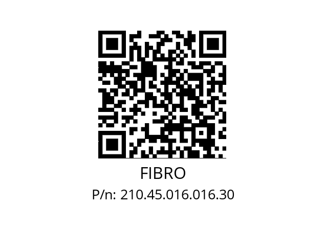   FIBRO 210.45.016.016.30