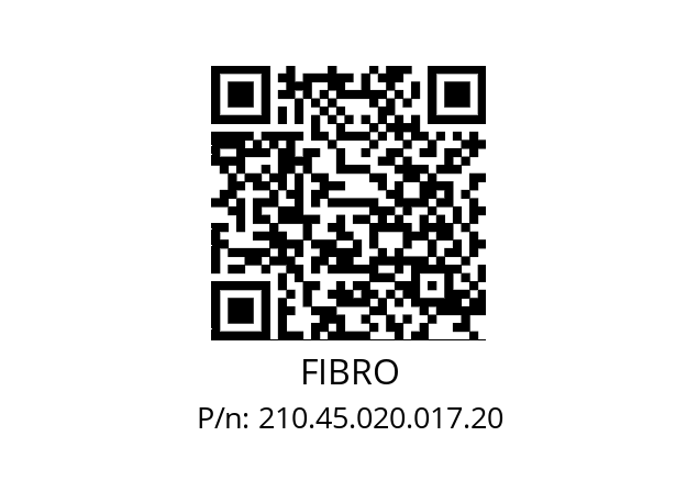   FIBRO 210.45.020.017.20