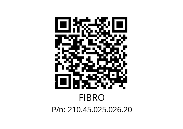   FIBRO 210.45.025.026.20