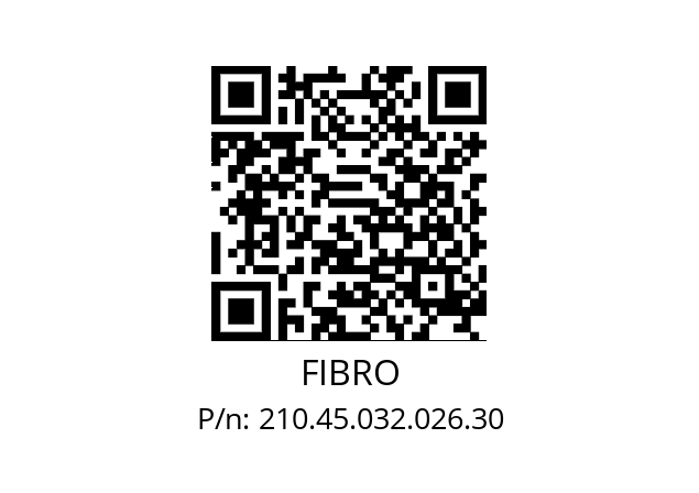   FIBRO 210.45.032.026.30