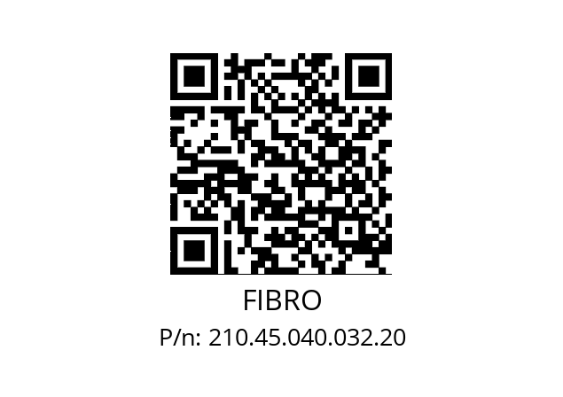   FIBRO 210.45.040.032.20