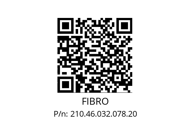   FIBRO 210.46.032.078.20