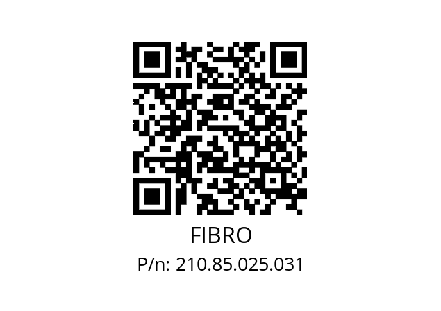   FIBRO 210.85.025.031