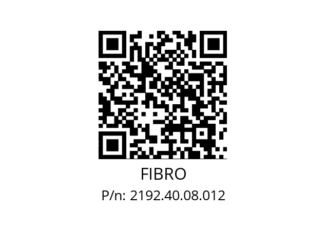   FIBRO 2192.40.08.012