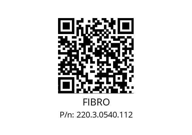   FIBRO 220.3.0540.112