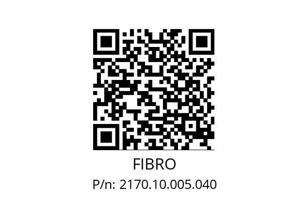   FIBRO 2170.10.005.040