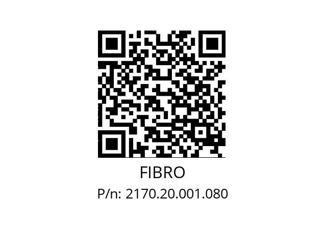   FIBRO 2170.20.001.080