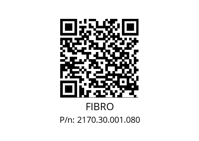   FIBRO 2170.30.001.080