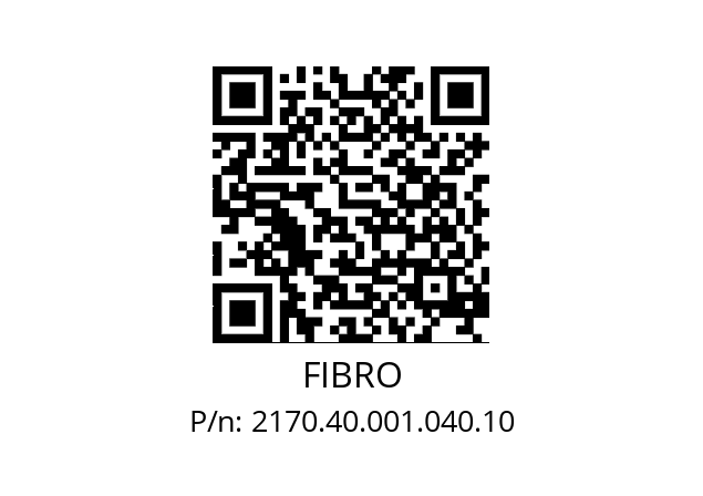   FIBRO 2170.40.001.040.10