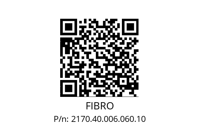   FIBRO 2170.40.006.060.10