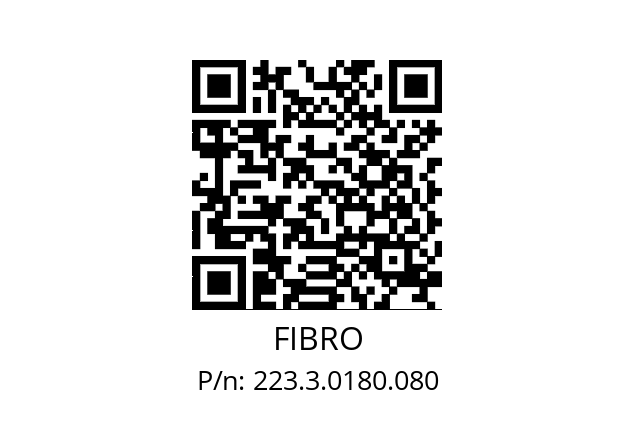   FIBRO 223.3.0180.080