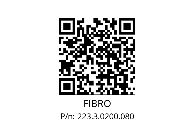   FIBRO 223.3.0200.080