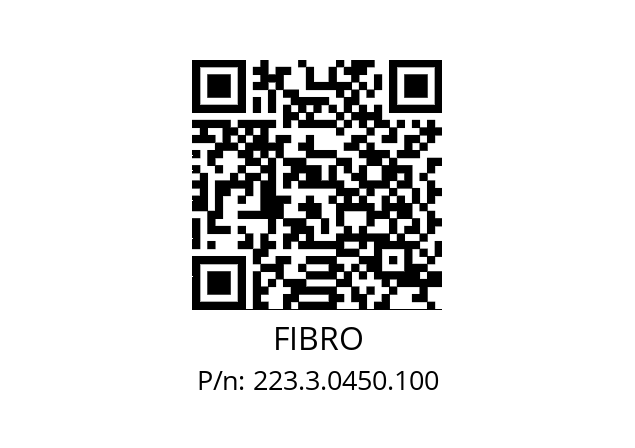   FIBRO 223.3.0450.100