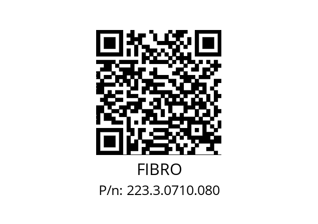   FIBRO 223.3.0710.080