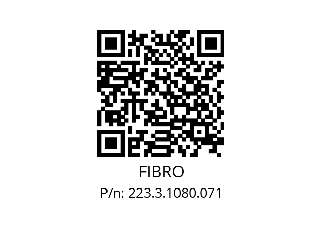   FIBRO 223.3.1080.071