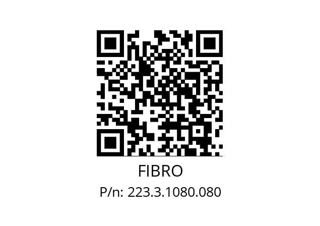   FIBRO 223.3.1080.080