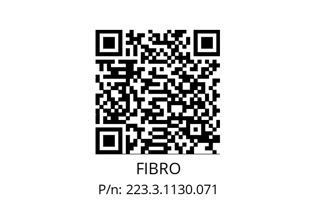   FIBRO 223.3.1130.071