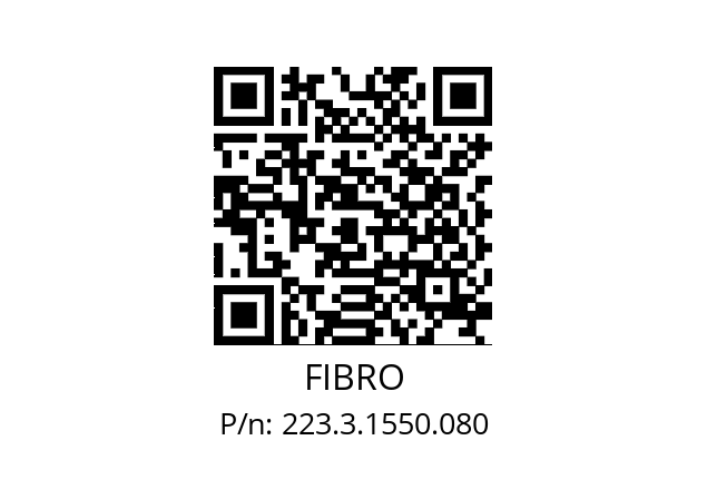   FIBRO 223.3.1550.080