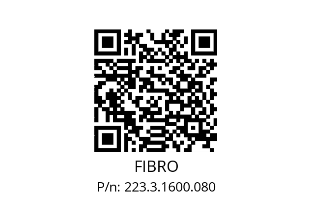   FIBRO 223.3.1600.080