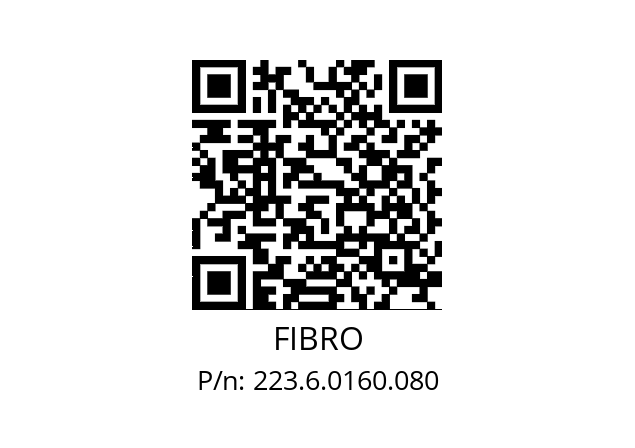   FIBRO 223.6.0160.080