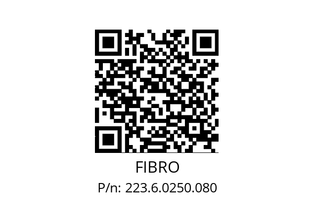   FIBRO 223.6.0250.080