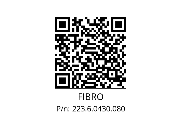   FIBRO 223.6.0430.080