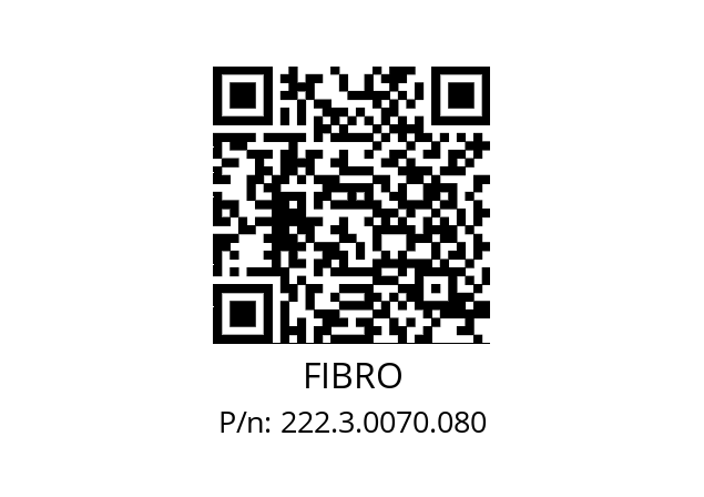   FIBRO 222.3.0070.080