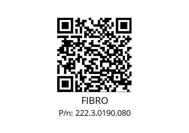   FIBRO 222.3.0190.080