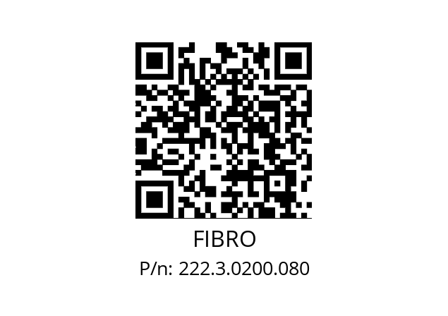   FIBRO 222.3.0200.080