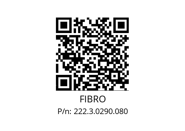   FIBRO 222.3.0290.080