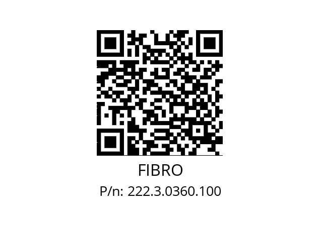   FIBRO 222.3.0360.100