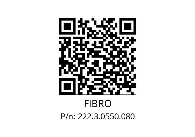   FIBRO 222.3.0550.080