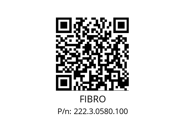   FIBRO 222.3.0580.100