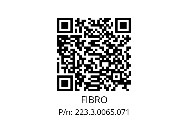   FIBRO 223.3.0065.071