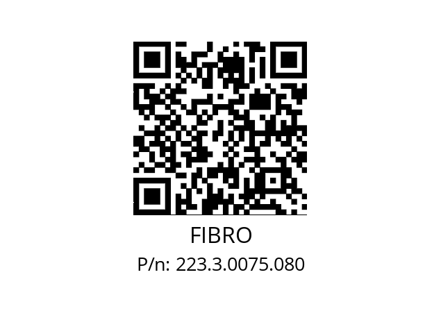   FIBRO 223.3.0075.080