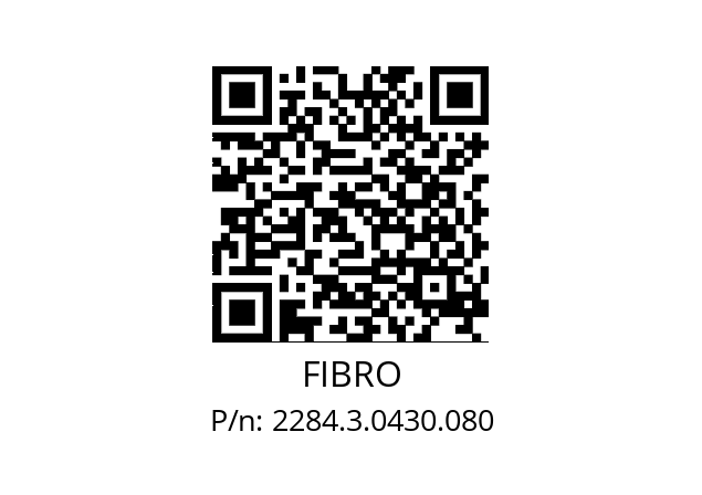   FIBRO 2284.3.0430.080