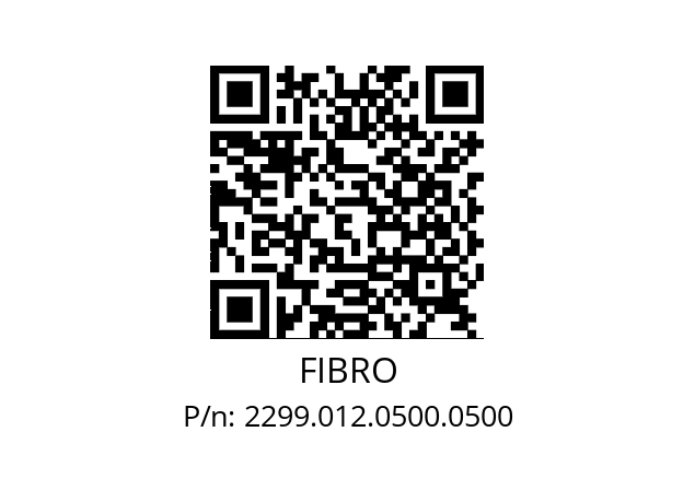   FIBRO 2299.012.0500.0500