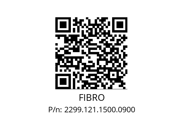   FIBRO 2299.121.1500.0900